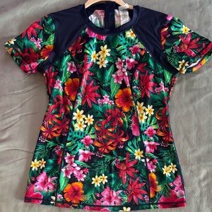 Tommy Bahama Active Jungle Rash guard Mare Navy